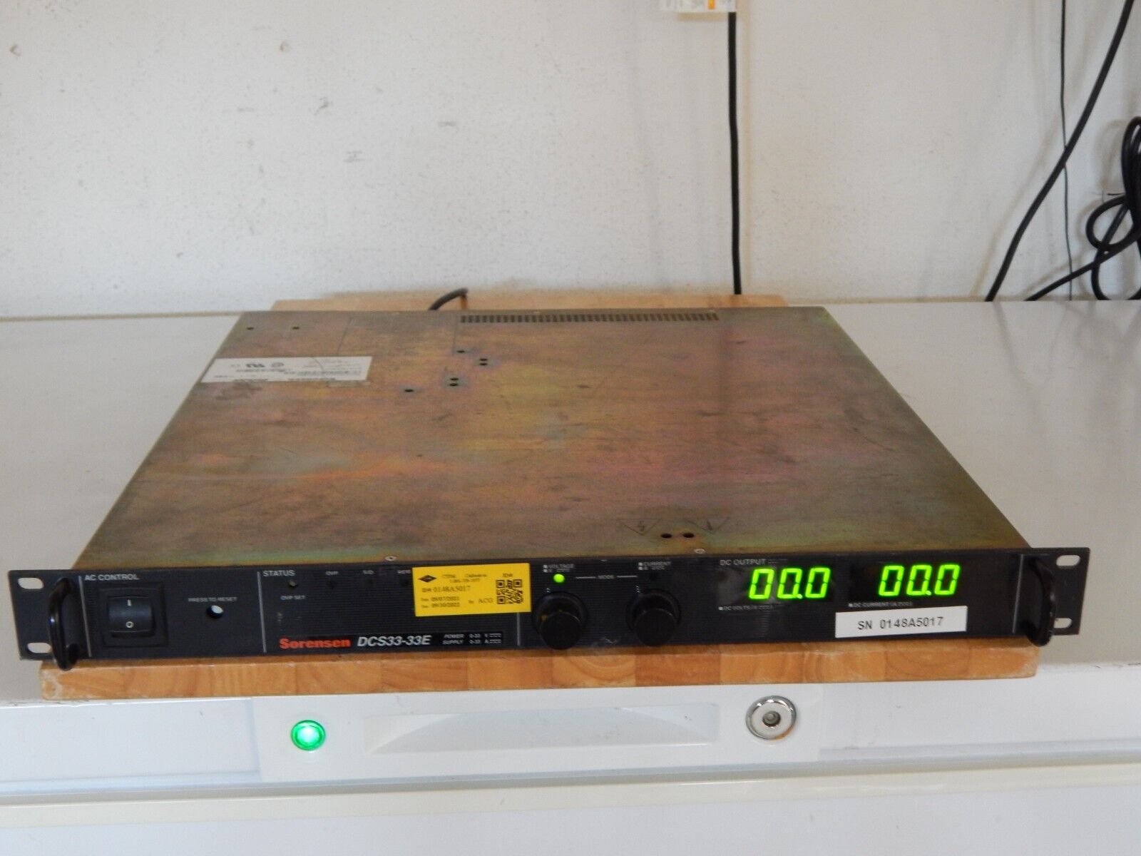 Sorensen DCS33-33E M9C DC Power Supply w/GPIB (6 in stock) Sorensen DCS33-33E M9C DC Power Supply w/GPIB (6 in stock)